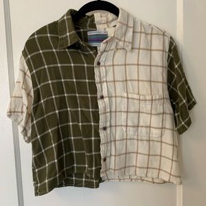 URBAN OUTFITTERS Urban Renewal Cropped Tee size MD